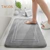 Ultra Soft Non-slip Memory Foam Bath Mat Quick Dry Water Absorbent Bath Rug Shower Tub Machine Washable Bathroom Rug