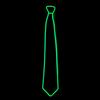 Bow Tie  LED Glow In The Dark  Adjustable Flashing Speed Multiple Light Colors for Parties Weddings Halloween Cosplay