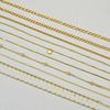 Waterproof Layered Link Chain Anklets Bracelet for Women, Gold Plated Foot Leg Anklets Summer Boho Beach Jewelry Adjustable