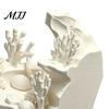 Small Fish Tank Ornament 3D Printed Coral Cave Aquarium Decoration for Shrimp, Aquatic Habitat Hideout, Realistic Hollow Hiding Resting