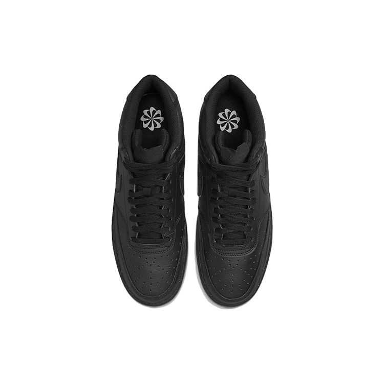 Nike Court Vision Mid Next Nature Triple Black Men Sneakers DN3577-003