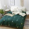 Home Textile Simple Four-piece Set Dormitory Single Bed Sheet Quilt Set Solid Color Three-piece Set