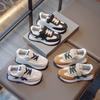 2025 Spring and Autumn New Girls' Children's Sneakers Boys' Soft Bottom Mesh Breathable Running Shoes Children's Medium and Older Children's Shoes