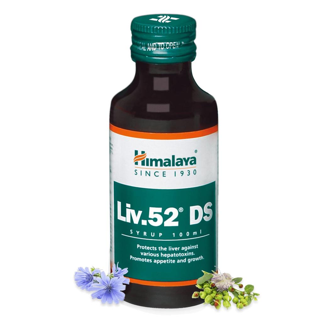 Himalaya Liv 52 DS Syrup 200ml | Herbal Liver Support, Appetite Enhancer, Metabolism Booster, Natural Detox Supplement