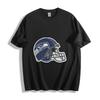 Camiseta Casco Seattle Seahawks - Diseño Halcón Feroz Camiseta Unisex