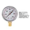Y50 Hydraulic Pressure Gauge Multi-purpose Precise 1/4NPT 600PSI Bottom Entry Hard Oil Air Water Pressure Gauge for Air Tank