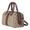 Gucci Ophidia Logo Læder Skulder Tote Taske Mellem Størrelse Damehåndtasker Brun 836825-FAE0J-9867