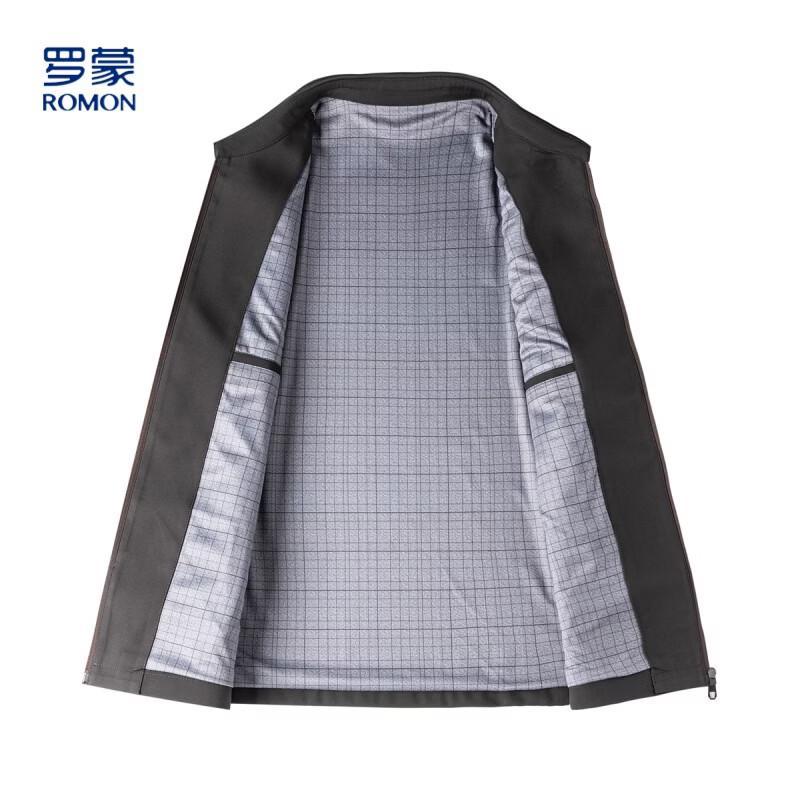 Romone Men's Business Casual Lapel Jacket
