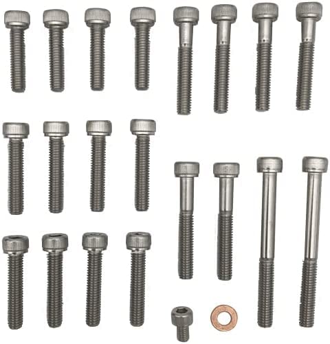 CF POSH SR400/500 840808 Kurbelgehäusedeckel Schraubensatz, Edelstahl