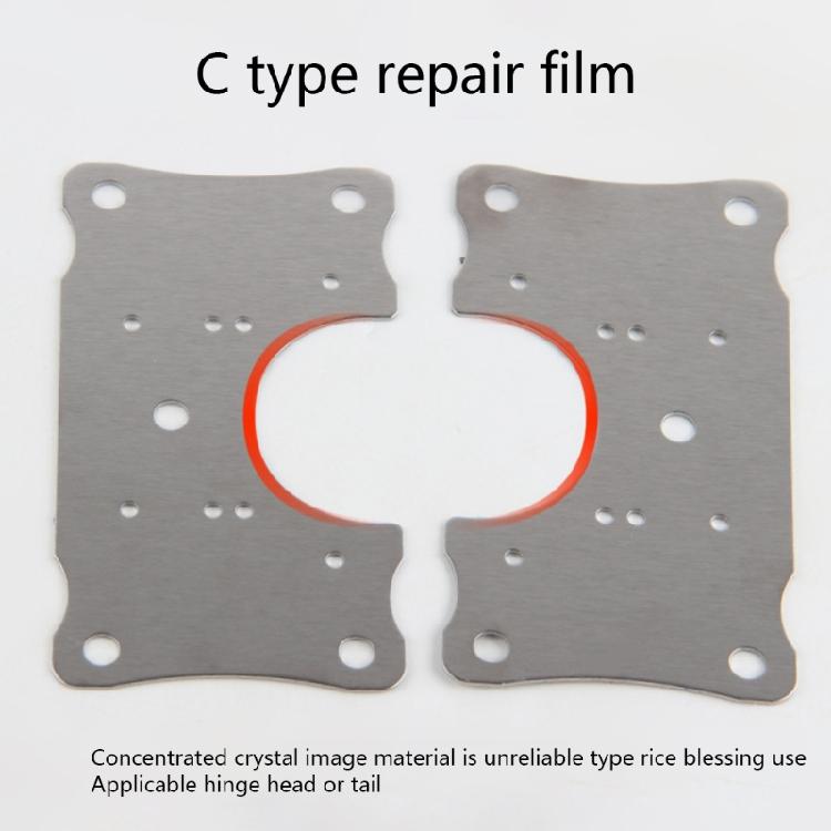 4Pack Stainless Steel Hinge Repair Plate Furniture Door Hinge Repair Accessories