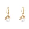 New Fashion Pearl Crystal Earrings for Women 2025 Minimalist Style Personality Earrings Trendy Jewelry Party Accessories Gifts