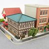 Sankei Nostalgisches Diorama Serie Restaurant B Papiermodell 1/150 MP03-96