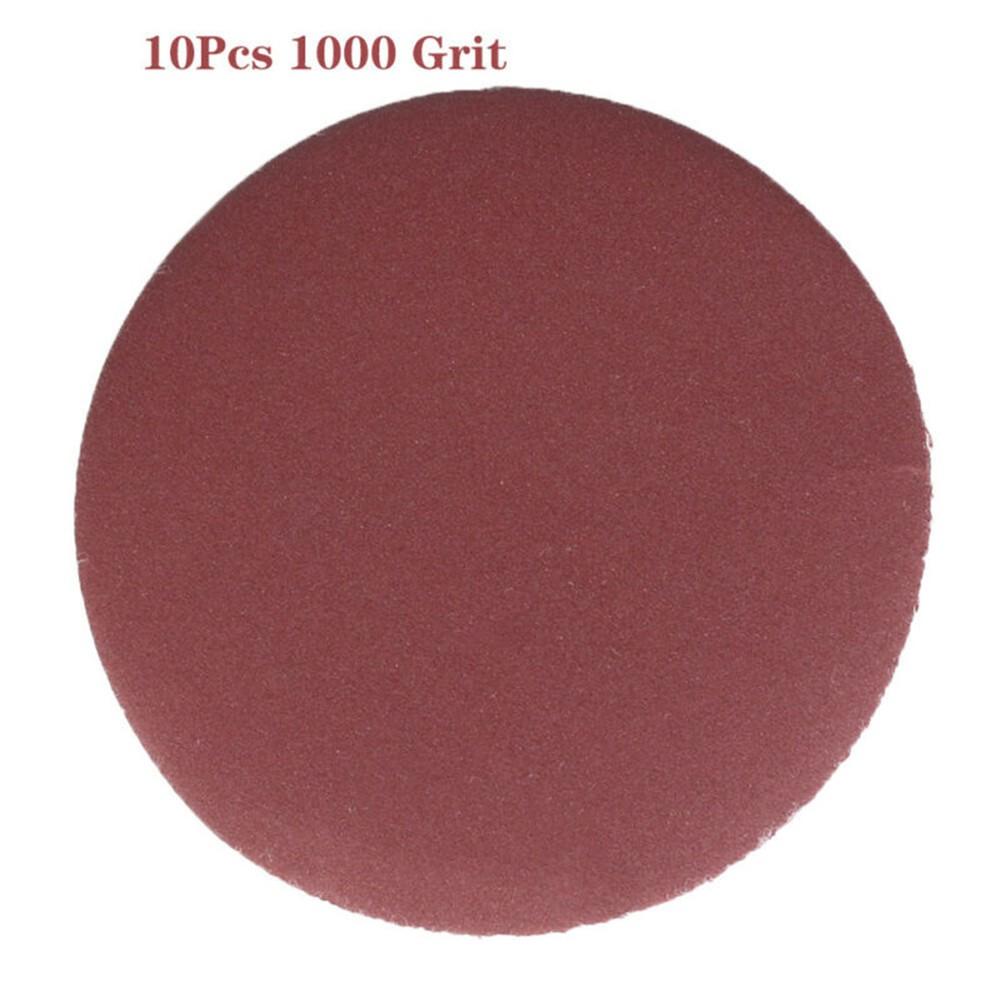 Sandpaper 5inch/125mm 40-2000Grit Round Shape Disk Sand Sheets Polishing