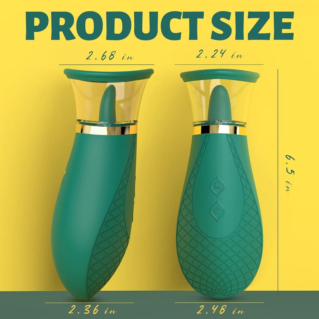 Woman Nipples Clitoris Licker Tongue Vibrator Orgasm Vagina Sucking Massager Stimulator Female Masturbator Sex Toy