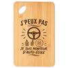 Planche À Découper - PLANETEE - Plateau Apéro Bambou 30×20 Cm - Gravée Au Laser - Bambou Massif