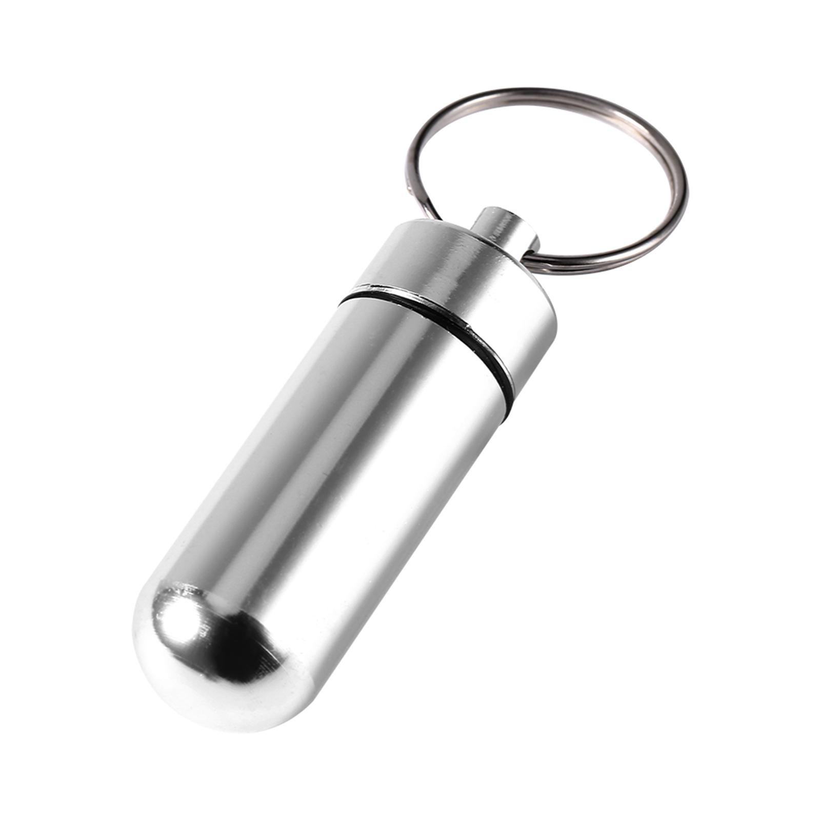 

Дорожная таблетница Водонепроницаемая Мини Брелок Коробка для хранения таблеток Чехол Контейнер для лекарств Парфюмерия