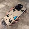 English Polka Dot Butterfly iPhone 15/16ProMax/14 Compatible Case