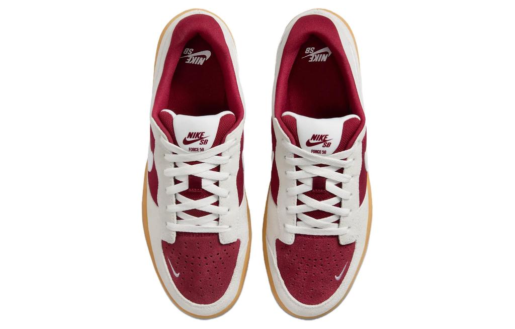 Nike SB Force 58 Team Red Gum Light Brown