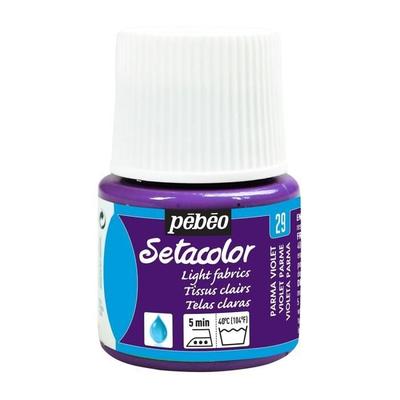 Kumaş Boyası Setacolor açık kumaşlar mor p…