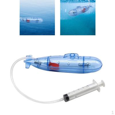 1 zestaw DIY Mini Submarine Ship Boat Model Kids Early Educational Science Toys