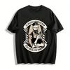 Classic Barbershop Graphic Tee Trendy Stylish Short Sleeve For Men Pure Cotton T-shirt