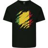 Torn Mali Flag Malian Day Football Unisexs Light Cotton TShirt