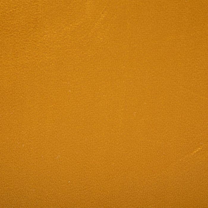 Atmosphera "Sinan" Velvet Pouf - Ochre