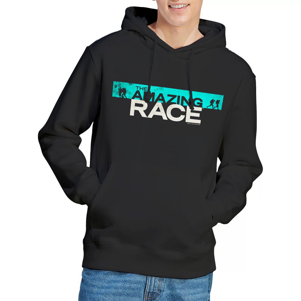 The Amazing Race Mens Bar Logo Hoodie