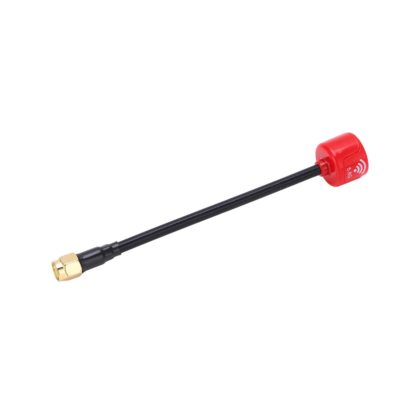 

RC Drone RHCP 5.8GHz RPSMA Internal Hole 2.5Dbi Gain 125mm for Remote Control Aircraft Quadcopter(Red )