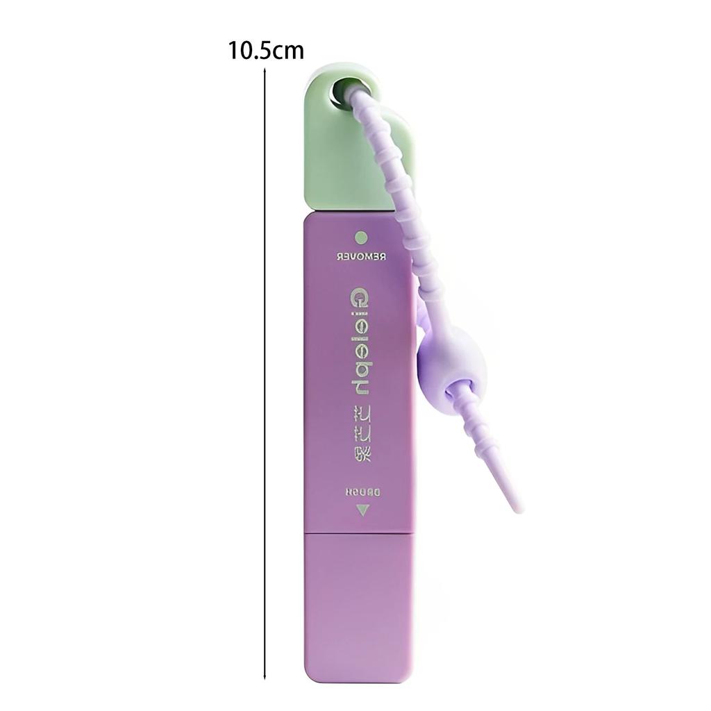 Stylo Détachant Portable pour Vêtements Double Tête Traitement Instantané des Taches Stylo sans Eau pour Graisse Outil de Nettoyage d'Urgence de Voyage