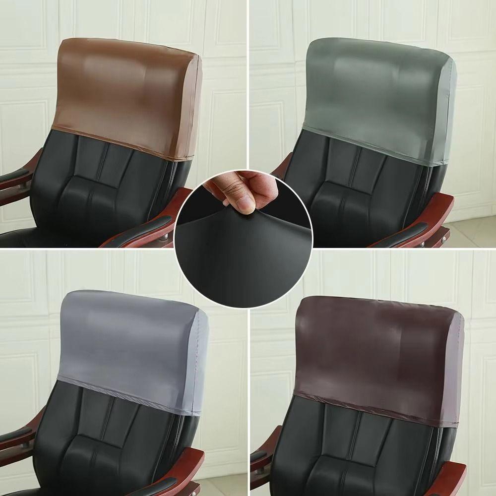 Leather Backrest Protector Waterproof Chair Office Headrest  for Gaming Chair Office