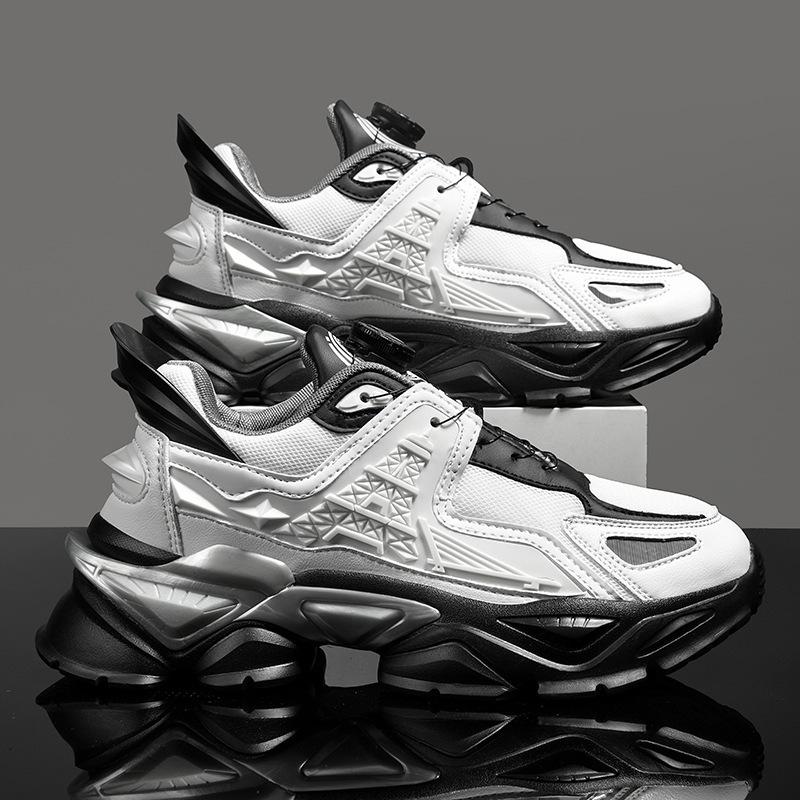 Fashion High Quality Men Luxury Sports Shoes Spring Summer Comfort Soft-sole Air-cushion Running Sneakers Basketball Shoe Tenis Trainers