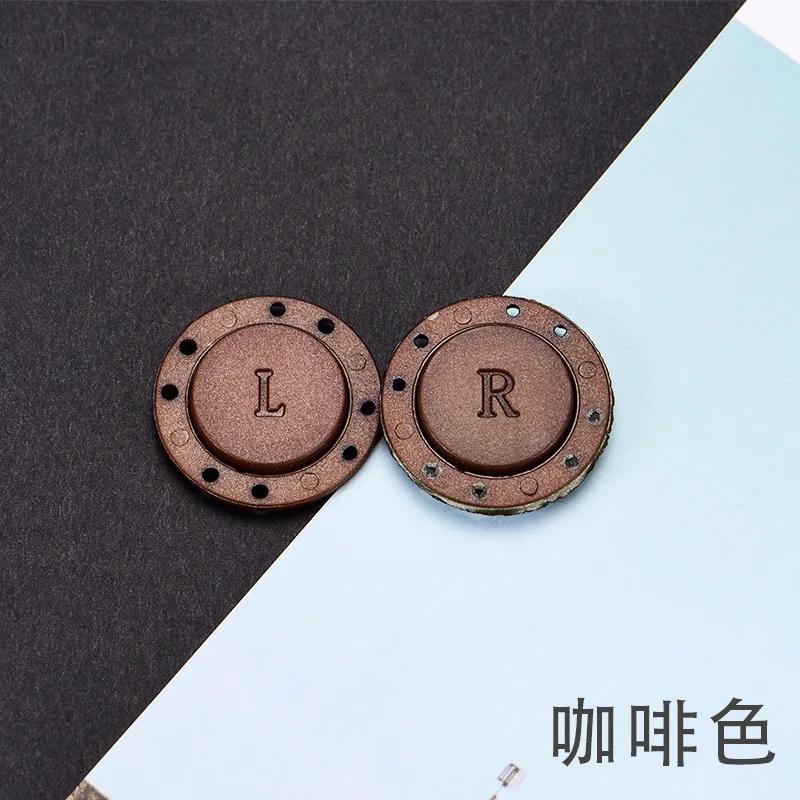 22mm/26mm PVC Invisible Super Magnetic Snaps Fasteners Button for Overcoat Bag Garment Accessories Scrapbooking DIY