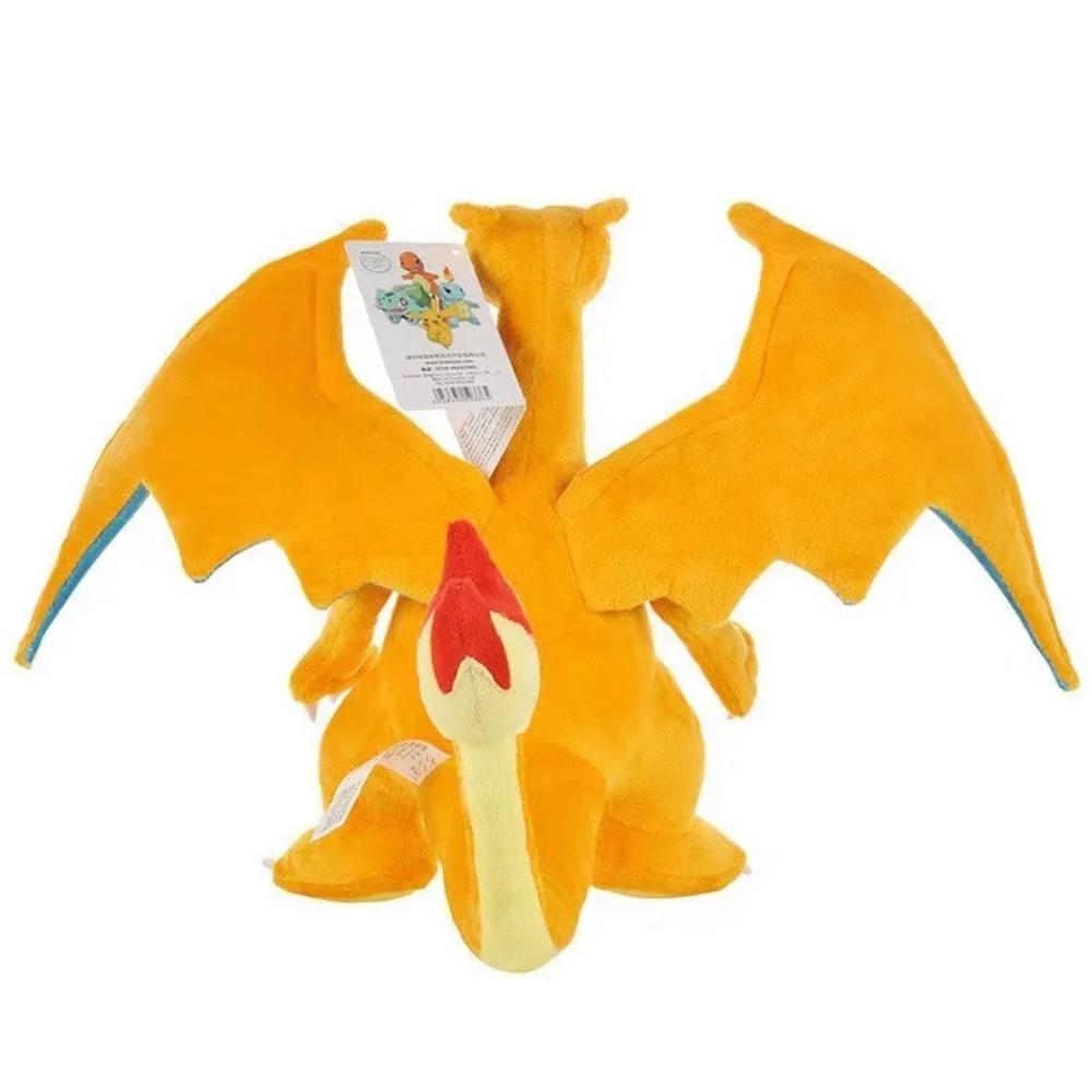 25CM Charizard Plush Toys Pokemon Fire Type Dragon Anime Soft Stuffed Animal Peluche Doll Toys Gifts