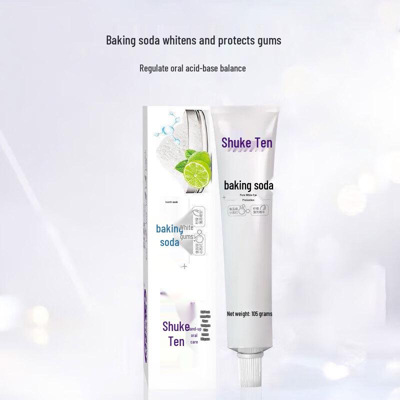 Saky Natural White Baking Soda Toothpaste Set