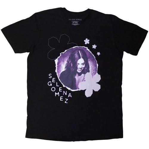 Selena Gomez Unisex Adult Floral T-Shirt