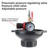 5L Oil Change Pump Fuel Filling Car Brake Bleeder Brake Fluid Refueling High Pressure Gauge 1/4" Adapter Pneumatic Oil Pump Tool