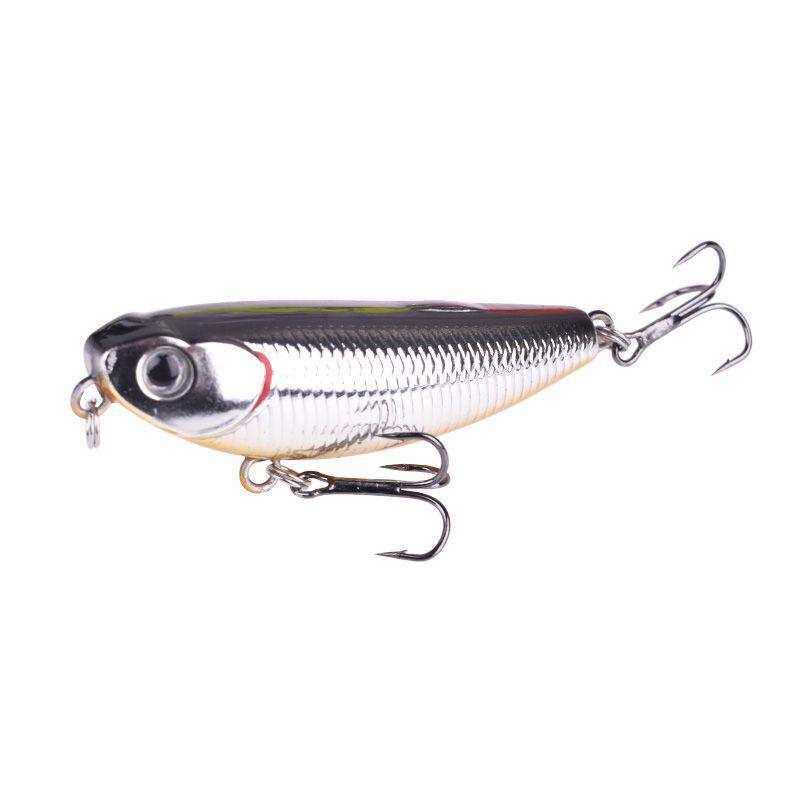 Surface Zigzag Dog 5.5g Japanese Micro Minnow Pencil Lure for Snakehead, Bass, Asp - Artificial Bait
