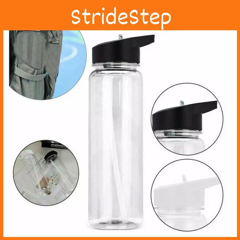 Convenient Leakproof Sports Water Bottle With Bpa Free Straw And Portable Handle