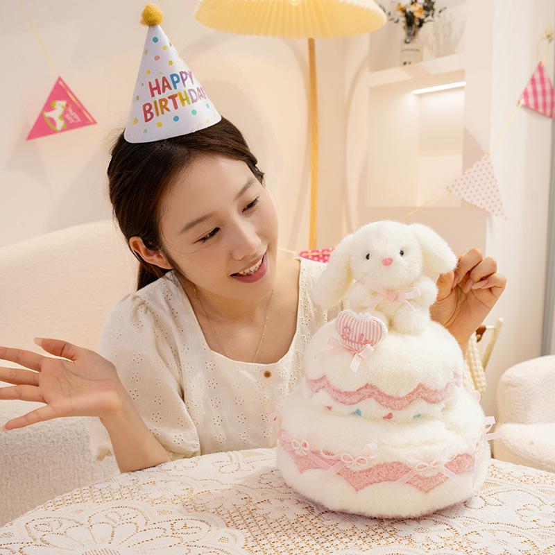 Cute Pet Love Cake Plush Toy Doll Creative Cartoon Doll Ragdoll Cute Doll