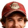 Vintage Novelty Adjustable Hat for Men Casual Party Decoration Christmas Santa Baseball Cap Funny Gift Holiday Celebration