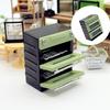 Miniature Oven Model Figure Doll House Kitchen Accessories With 2 Layer and Baking Tool For 1/12 Scale Scene Setting