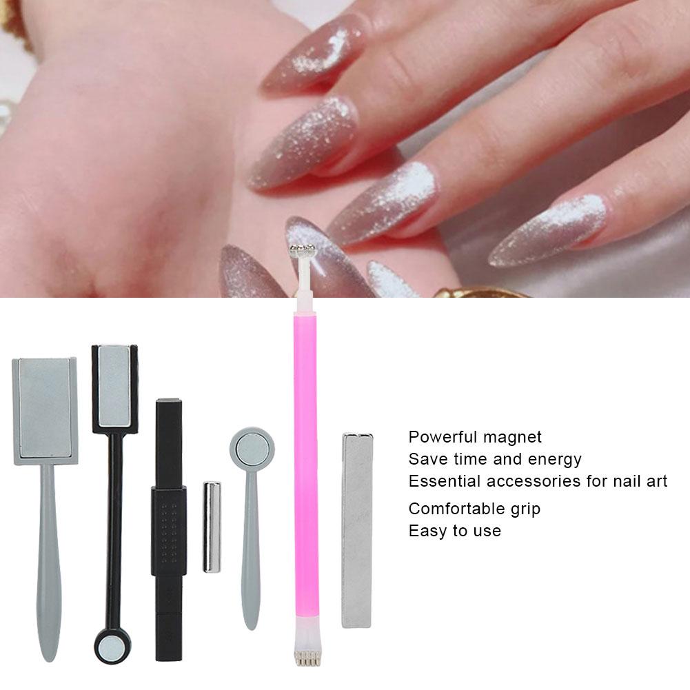 Cat Eye Magnet Stick Varnish Gel Polish Magnet Sets MultiFunctional Manicure Tool
