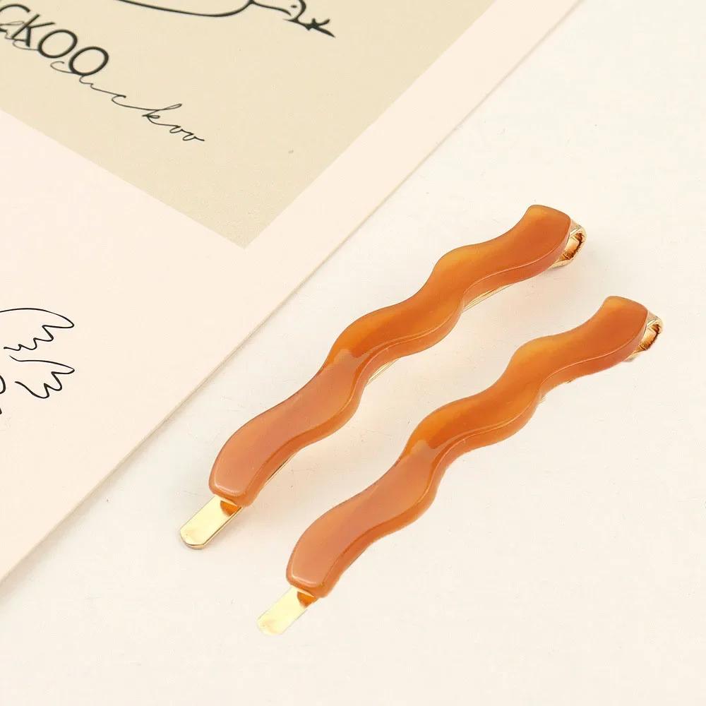 

2 шт. Красочные металлические ацетатные заколки для волос в ассортименте, винтажные шпильки, заколки-крабики для девочек, женщин, детей, аксессуары для волос