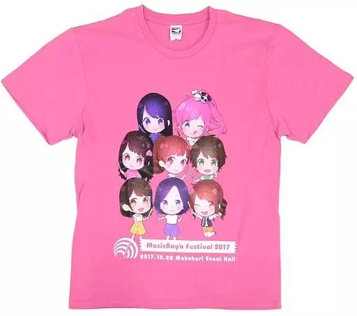 

Momo Asakura T-T-Shirt Pink Lawson Premium Event 2017 Cotton XL MRAG-5365 L