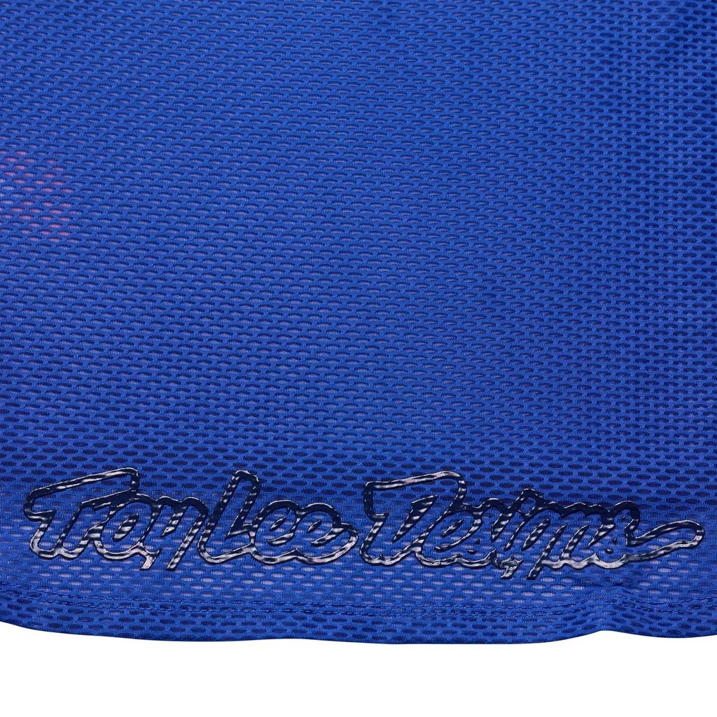 [RS Taichi] TroyLeeDesigns Bike Motocross Jersey Off-Road Long Sleeve Wear Breathable Mesh Lightweight Enduro SE PRO AIR Jersey TDU231 SWARM BLUE L