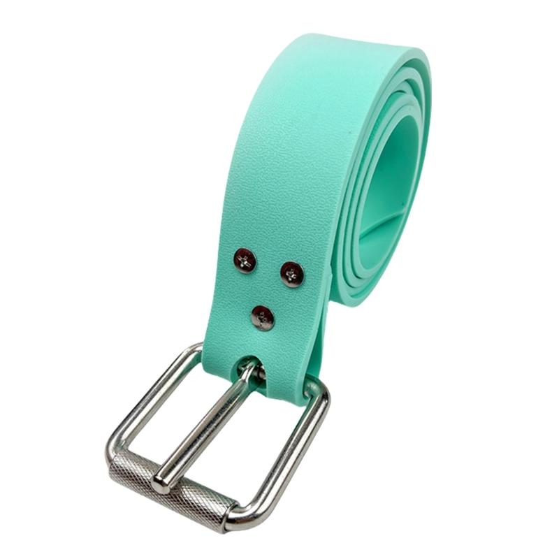 Adjustable Diving Weight Belt Freediving Diving Weight Belt Cuttable Silicone Snorkeling Weight Belt Easy to Use