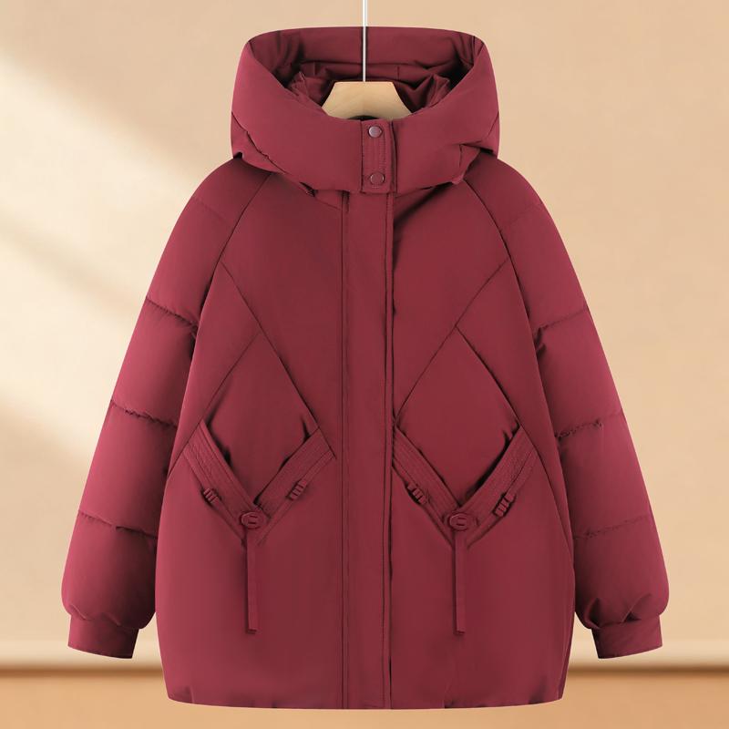 Nadrozmerné 4XL-8XL Zimné kabáty pre ženy stredného veku s kapucňou Elegantné hrubé teplé nadrozmerné parky Dámske bundy