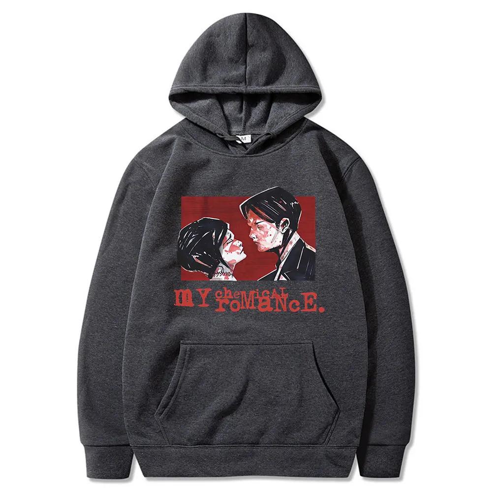 My Chemical Romance Hoodies men women for Sweet Revenge Punk Gothic Vintage Hooded Sweatshirts Casual Long Sleeves Pullovers