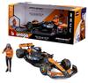 Bburago 2024 Model 1/24 Scale F1 McLaren MCL38 #4 with Lando Norris Figure [Suzuka Japanese GP Version (Not Catalog Item)] / Race Sports Car Miniature